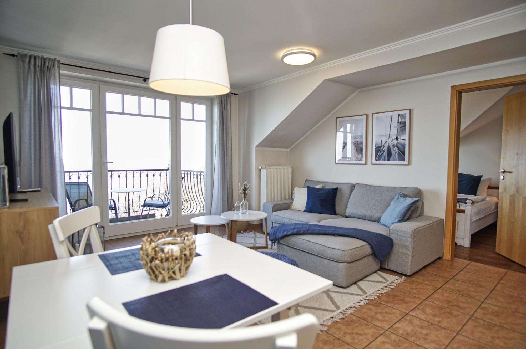 Ferienwohnung Mit Traumhaftem Meerblick - Haus Am Meer Fewo 11 Lohme Buitenkant foto